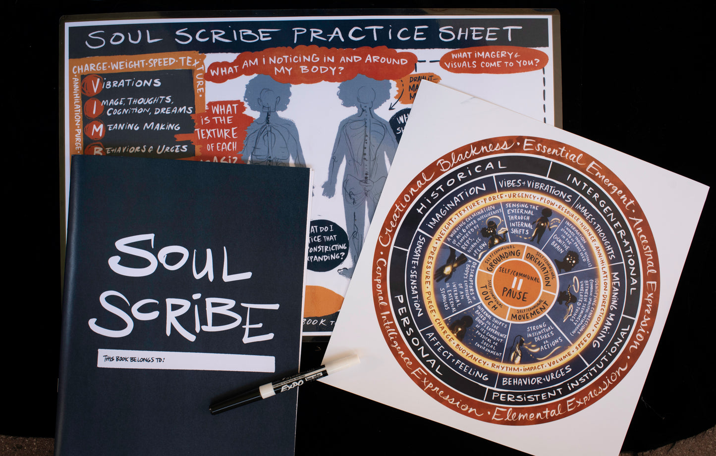 Soul Scribe Notebook and Posters