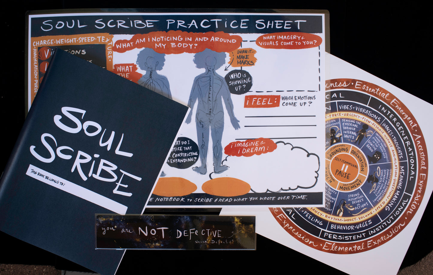 Soul Scribe Notebook and Posters