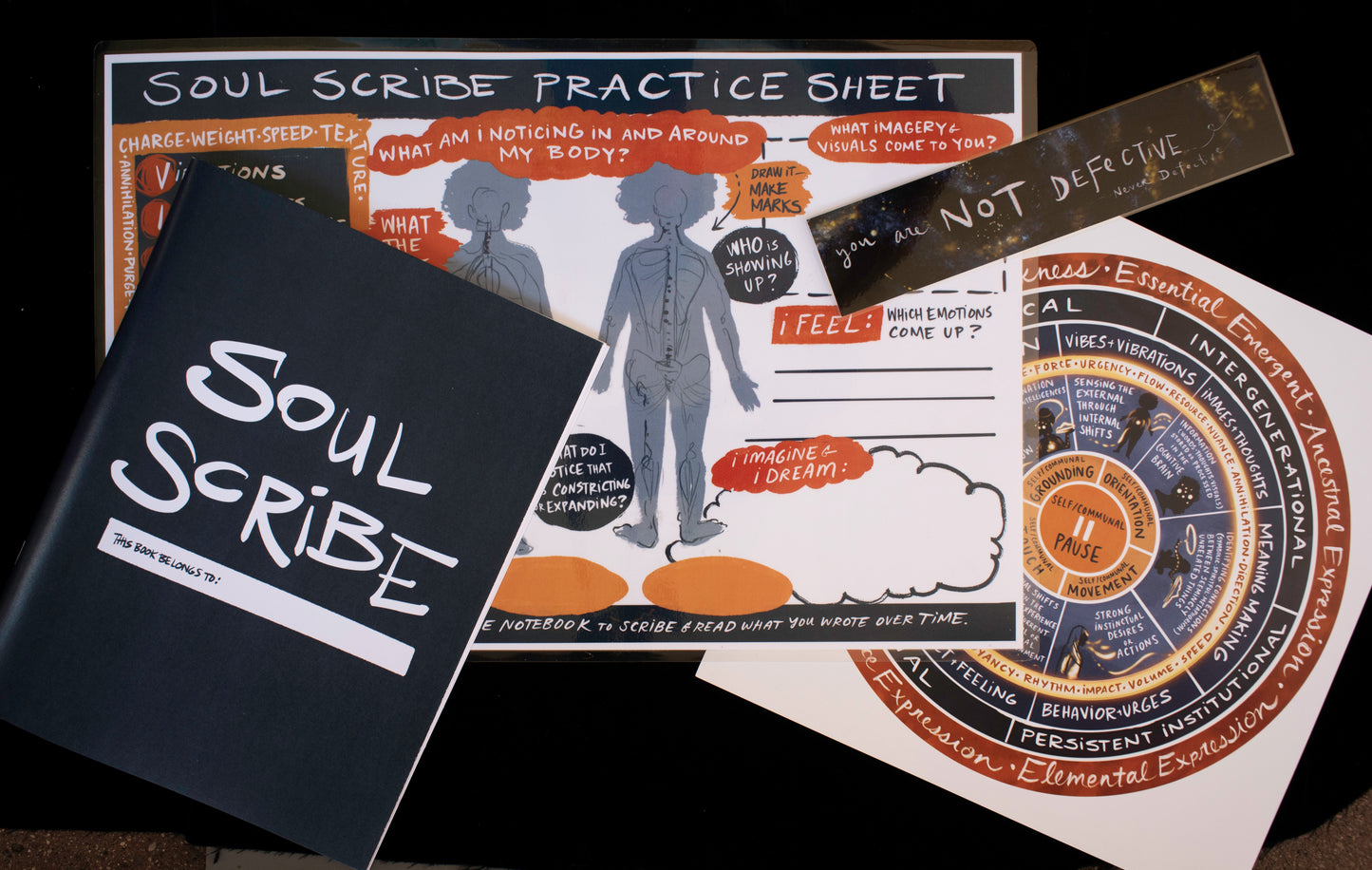 Soul Scribe Notebook and Posters