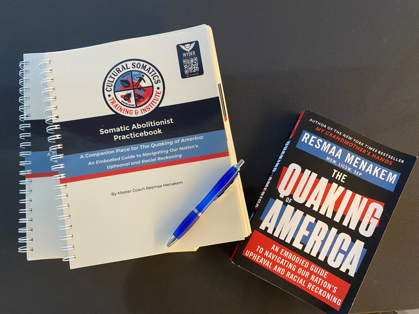 Quaking of America Book PLUS Practicebook COMBO - bundle of 2